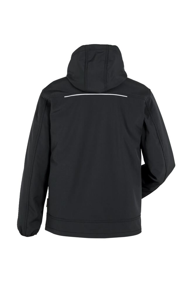 Recoline Softshelljacke – Schwarz – Rückseite