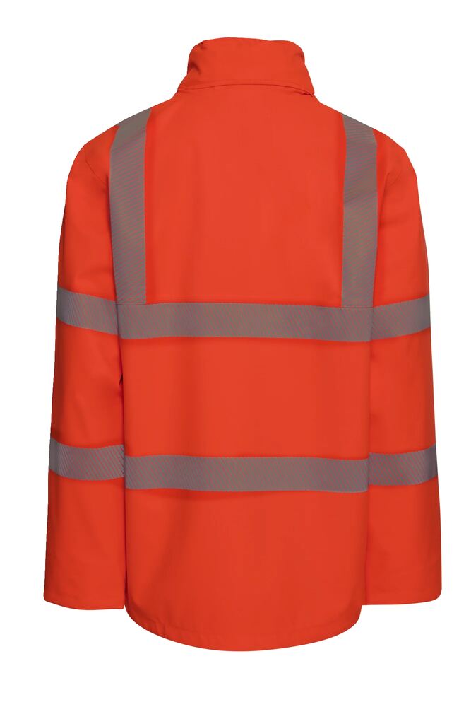 Recoflexy Regenjacke – Orange – Rückseite